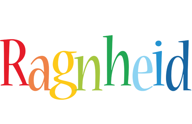 Ragnheid birthday logo