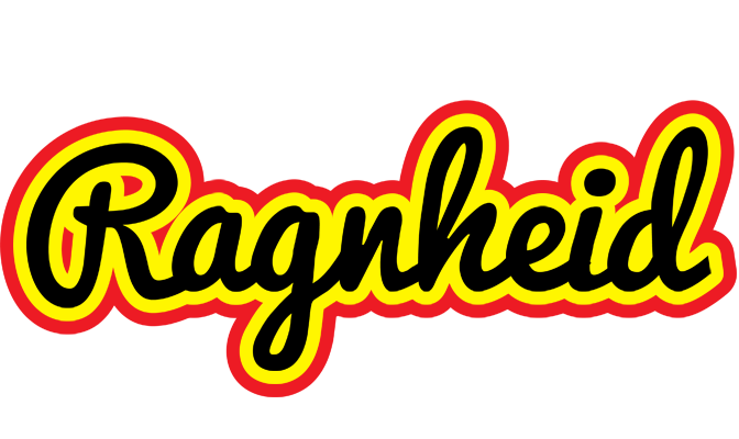 Ragnheid flaming logo
