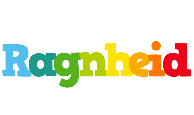 Ragnheid rainbows logo