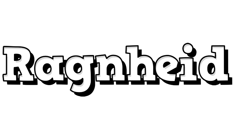 Ragnheid snowing logo