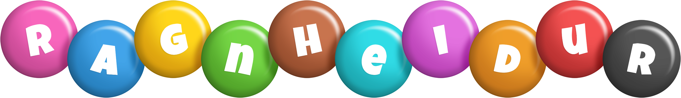 Ragnheidur candy logo