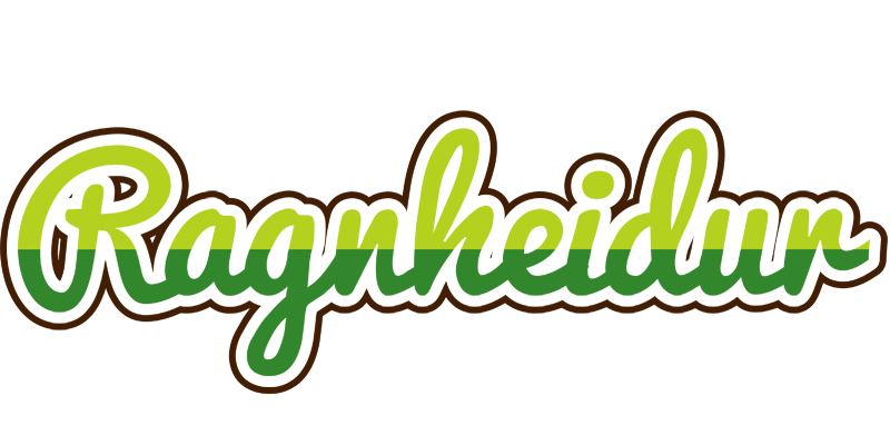 Ragnheidur golfing logo