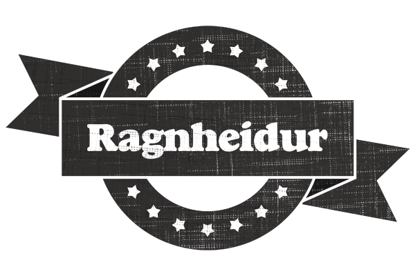 Ragnheidur grunge logo
