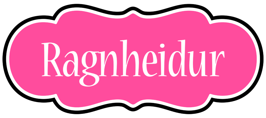 Ragnheidur invitation logo