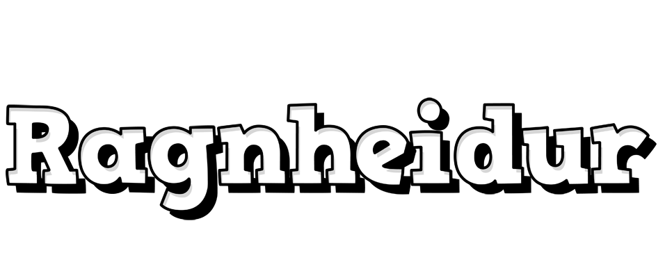 Ragnheidur snowing logo