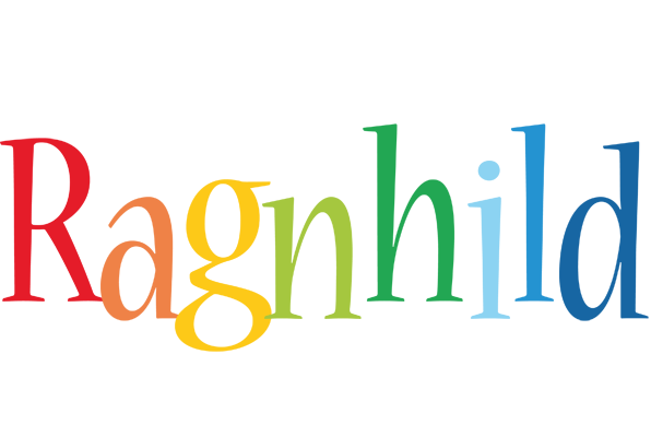 Ragnhild birthday logo