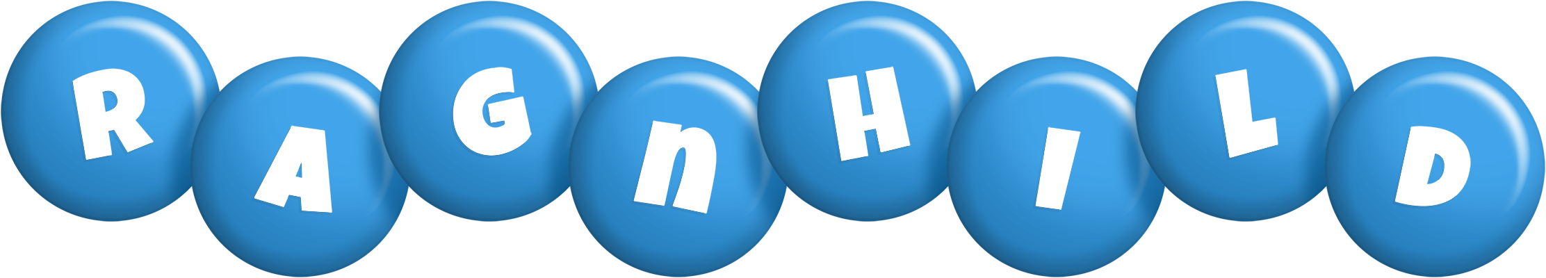 Ragnhild candy-blue logo