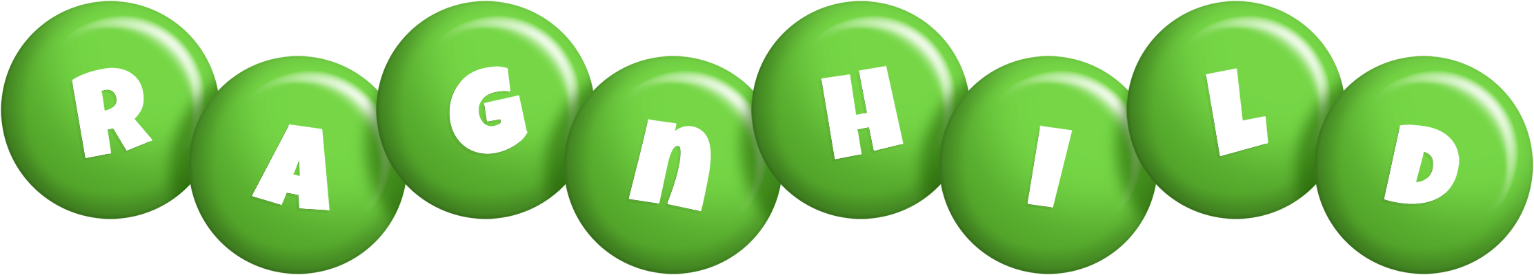 Ragnhild candy-green logo