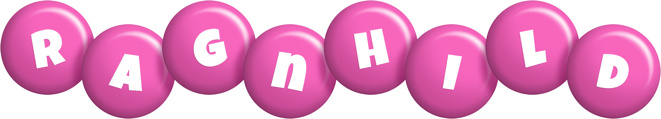 Ragnhild candy-pink logo