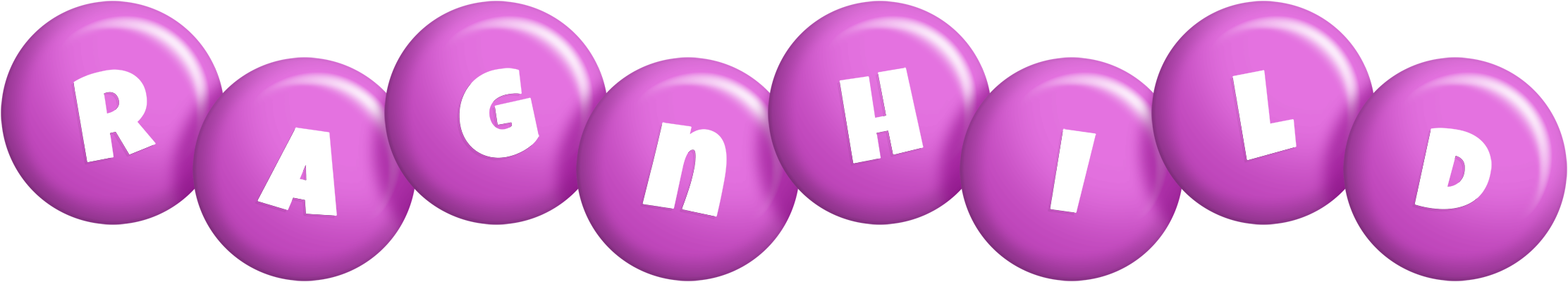 Ragnhild candy-purple logo