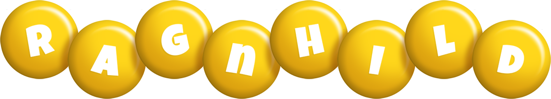Ragnhild candy-yellow logo