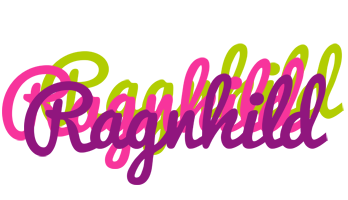 Ragnhild flowers logo