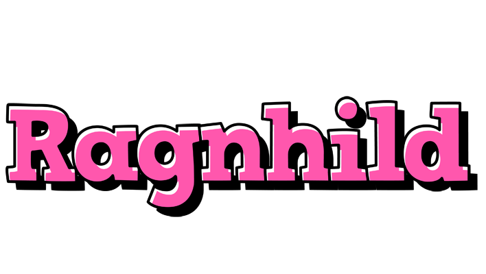 Ragnhild girlish logo