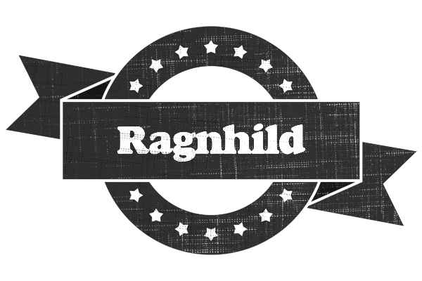 Ragnhild grunge logo