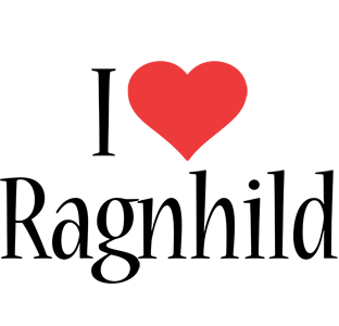 Ragnhild i-love logo