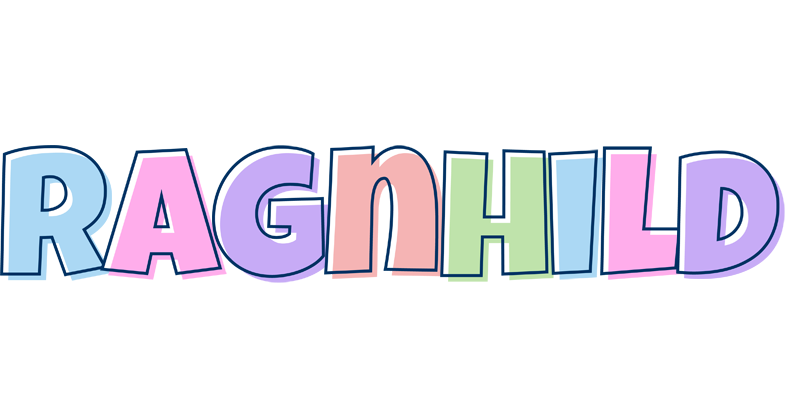 Ragnhild pastel logo