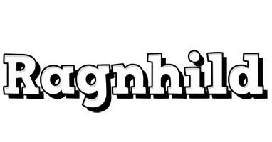 Ragnhild snowing logo