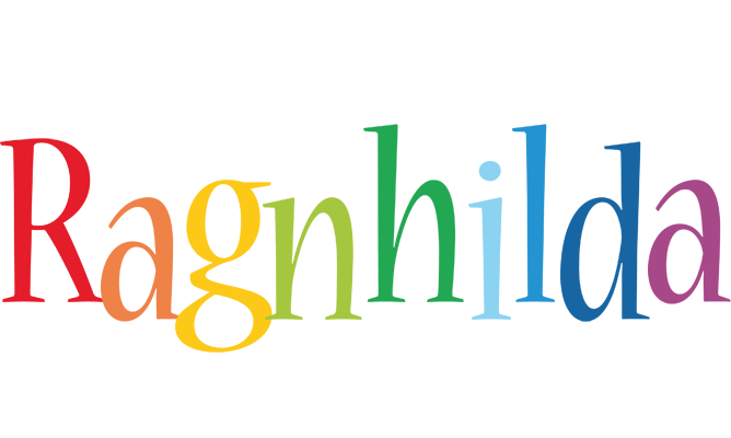 Ragnhilda birthday logo