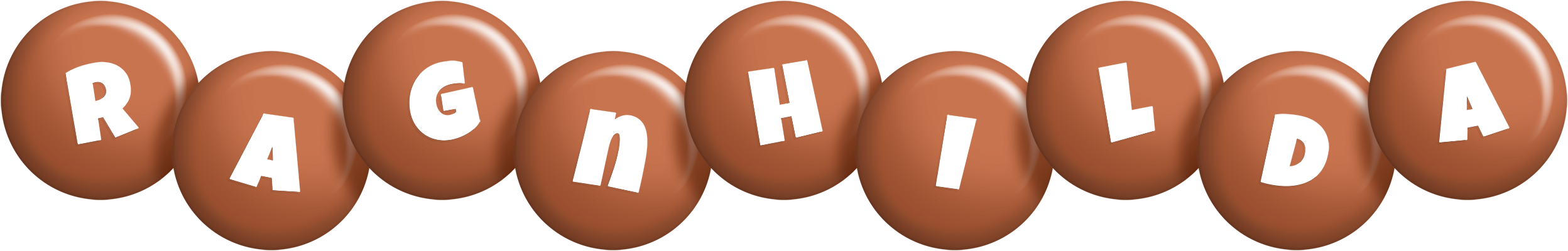 Ragnhilda candy-brown logo