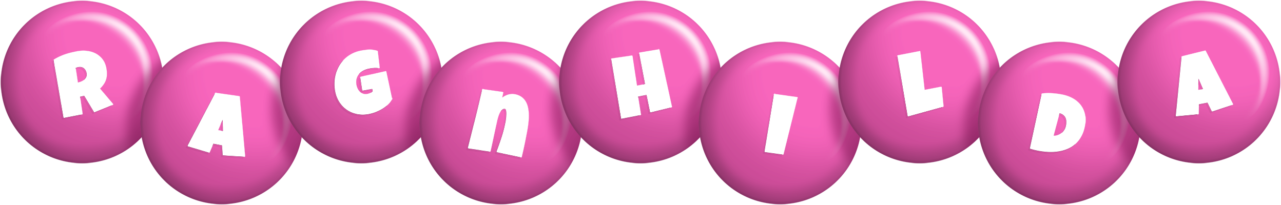 Ragnhilda candy-pink logo