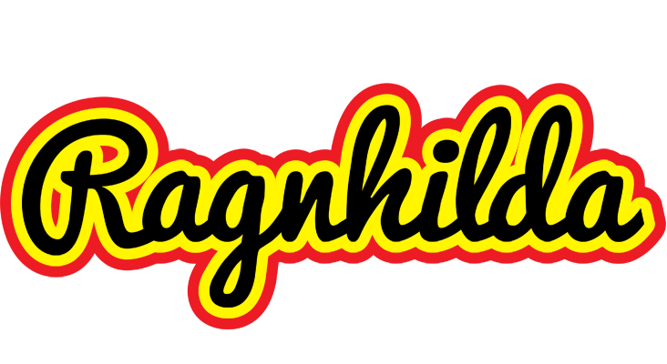 Ragnhilda flaming logo