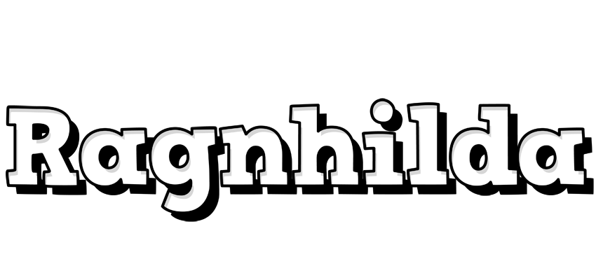 Ragnhilda snowing logo