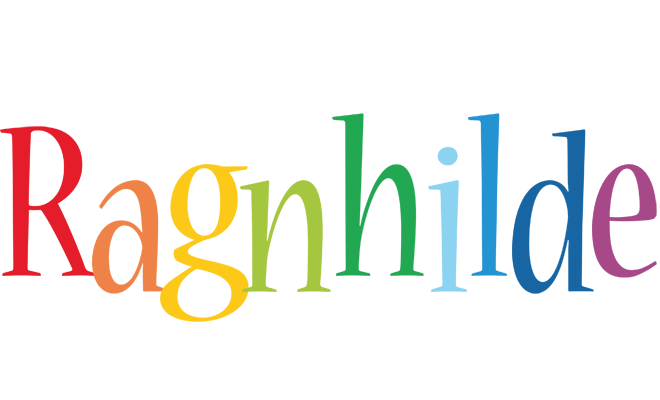 Ragnhilde birthday logo