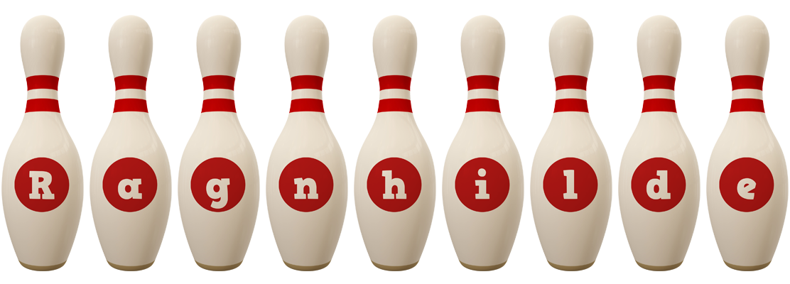 Ragnhilde bowling-pin logo