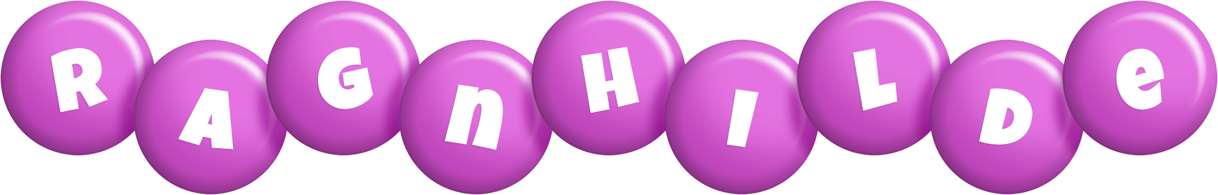 Ragnhilde candy-purple logo