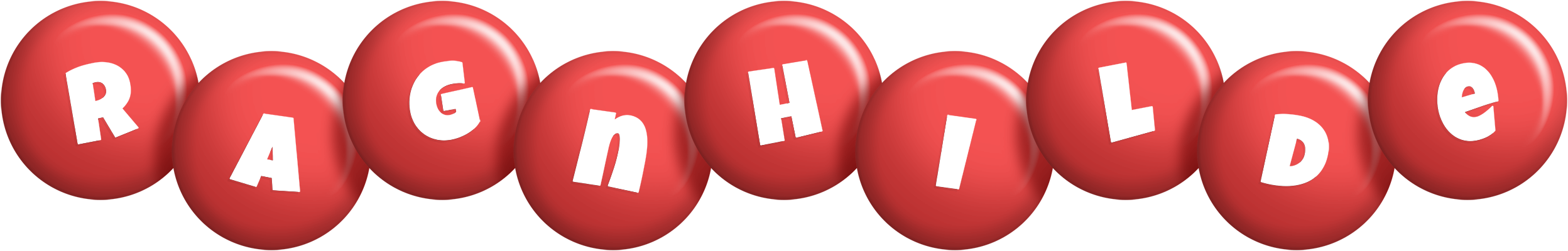 Ragnhilde candy-red logo
