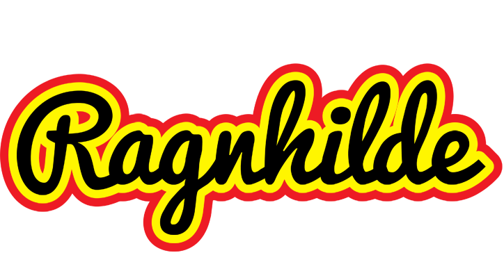 Ragnhilde flaming logo