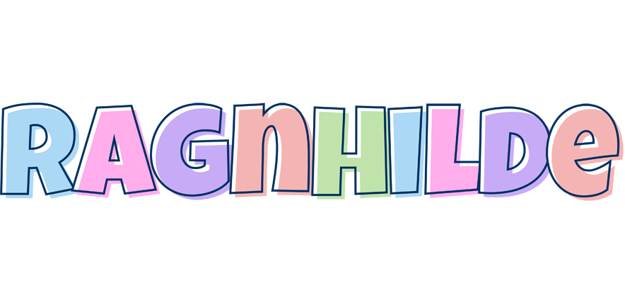Ragnhilde pastel logo