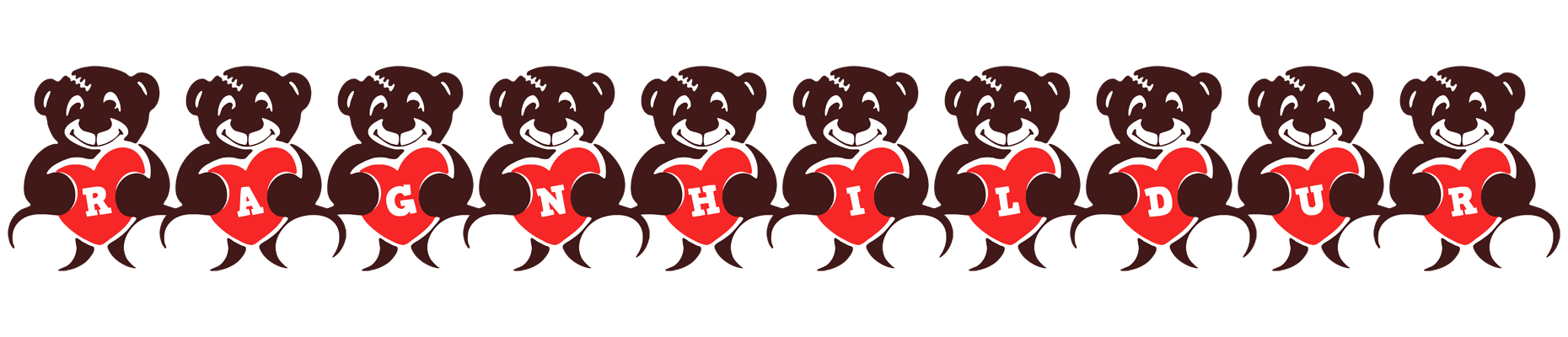 Ragnhildur bear logo