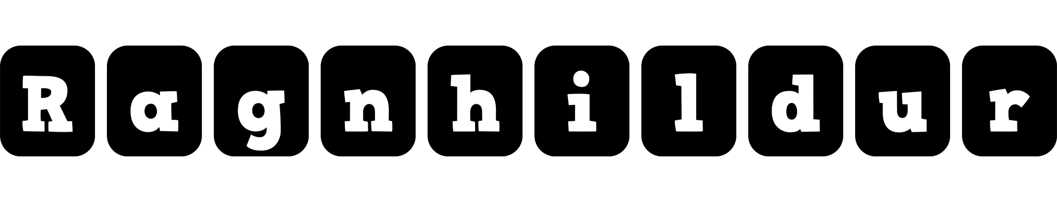 Ragnhildur box logo