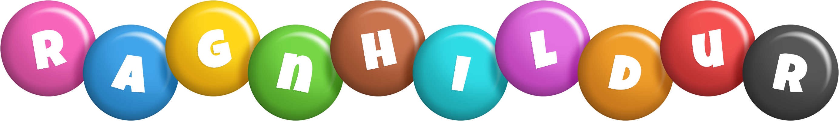 Ragnhildur candy logo