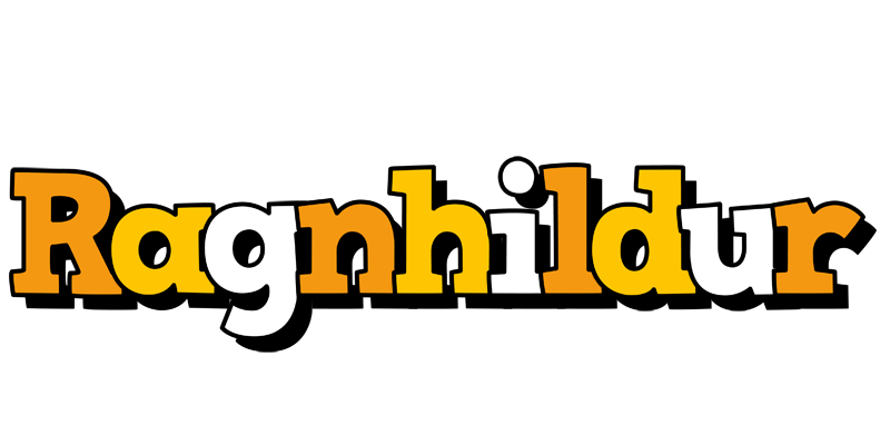 Ragnhildur cartoon logo