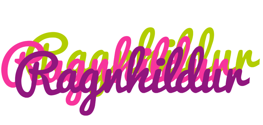Ragnhildur flowers logo