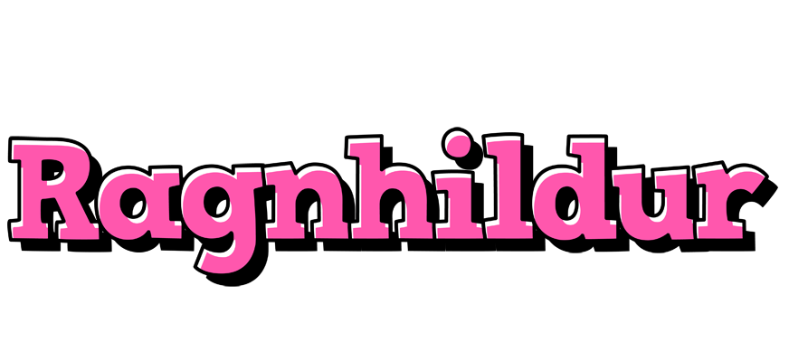 Ragnhildur girlish logo