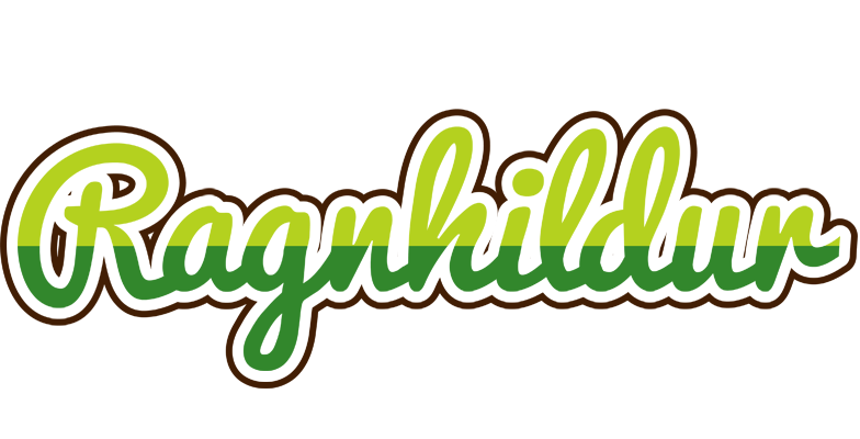 Ragnhildur golfing logo