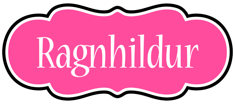 Ragnhildur invitation logo