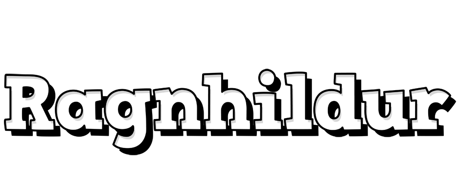 Ragnhildur snowing logo