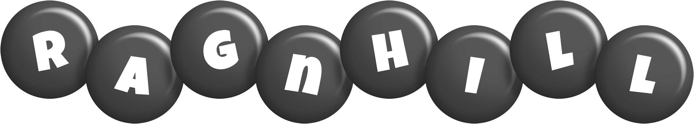 Ragnhill candy-black logo