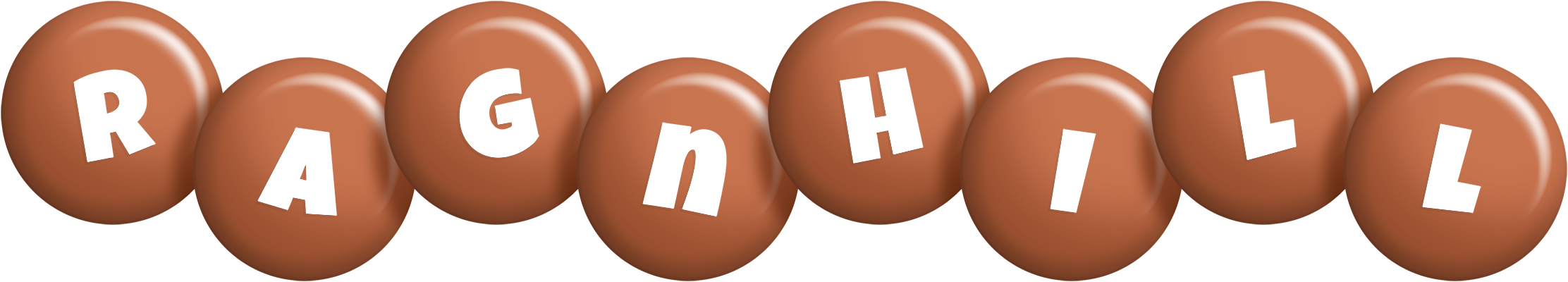 Ragnhill candy-brown logo