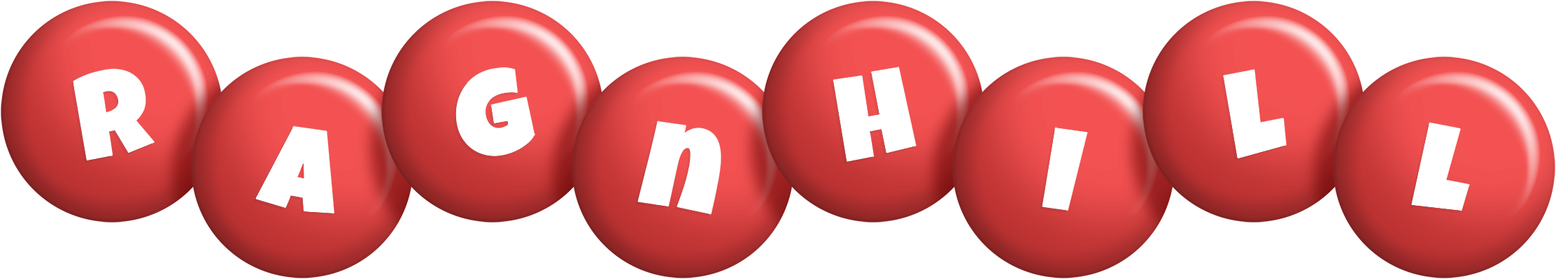 Ragnhill candy-red logo