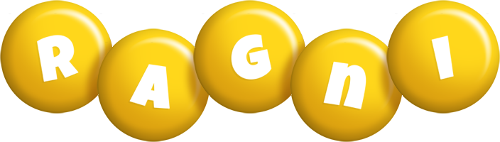 Ragni candy-yellow logo
