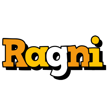 Ragni cartoon logo