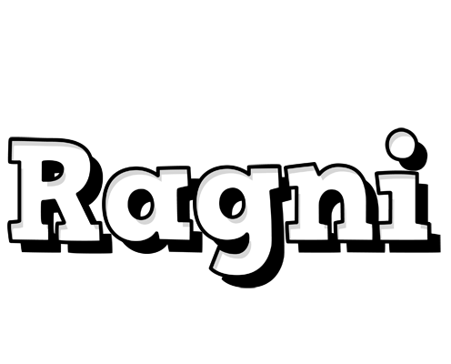 Ragni snowing logo