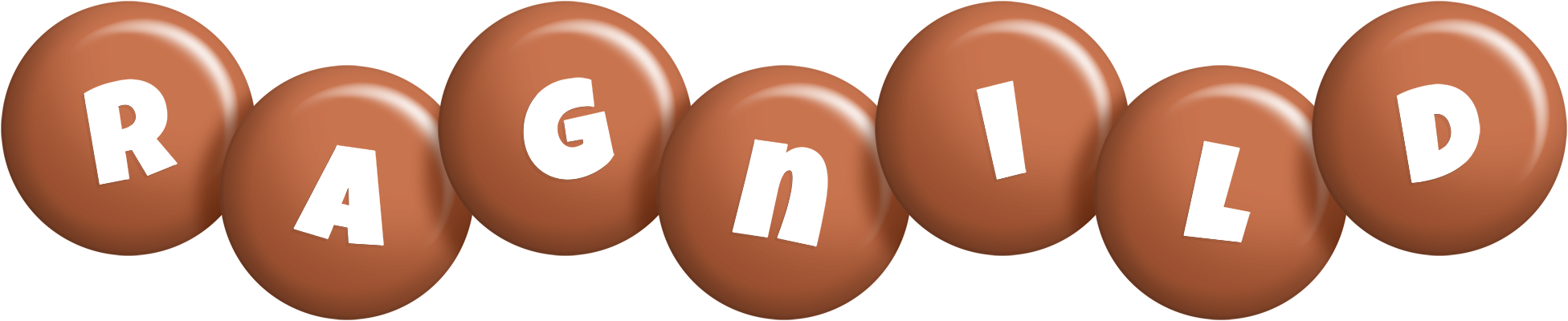 Ragnild candy-brown logo