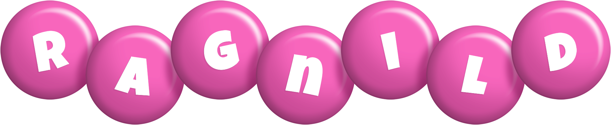 Ragnild candy-pink logo