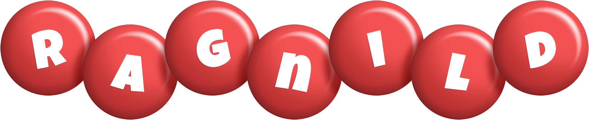 Ragnild candy-red logo